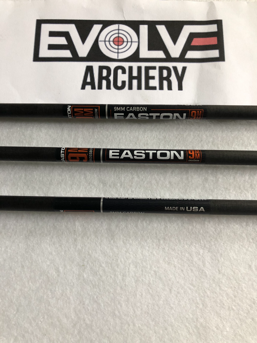 Easton 9mm crossbow bolts Evolve Archery Canada