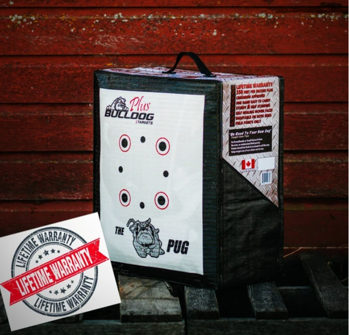Bulldog Targets Doghouse Pug Archery Target Evolve Archery Canada