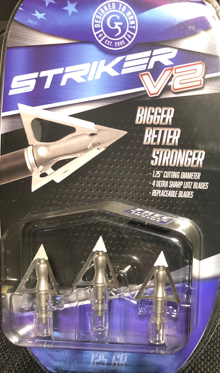 G5 Striker V2 Broadheads Evolve Archery Canada
