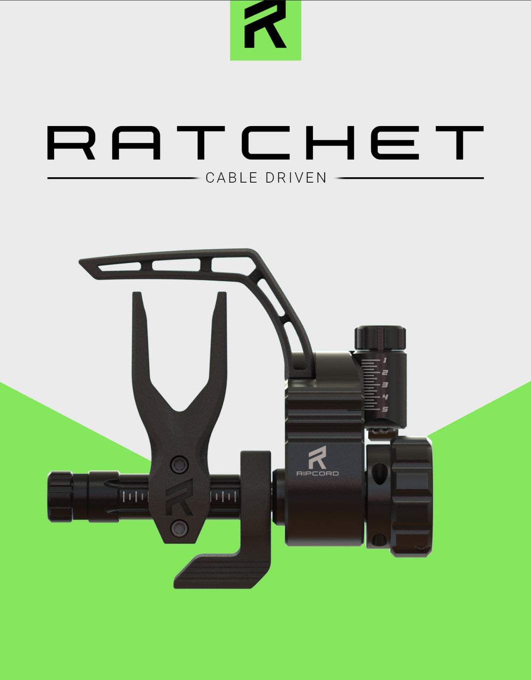 Ripcord Ratchet Cable Driven Micro Adjust Rest