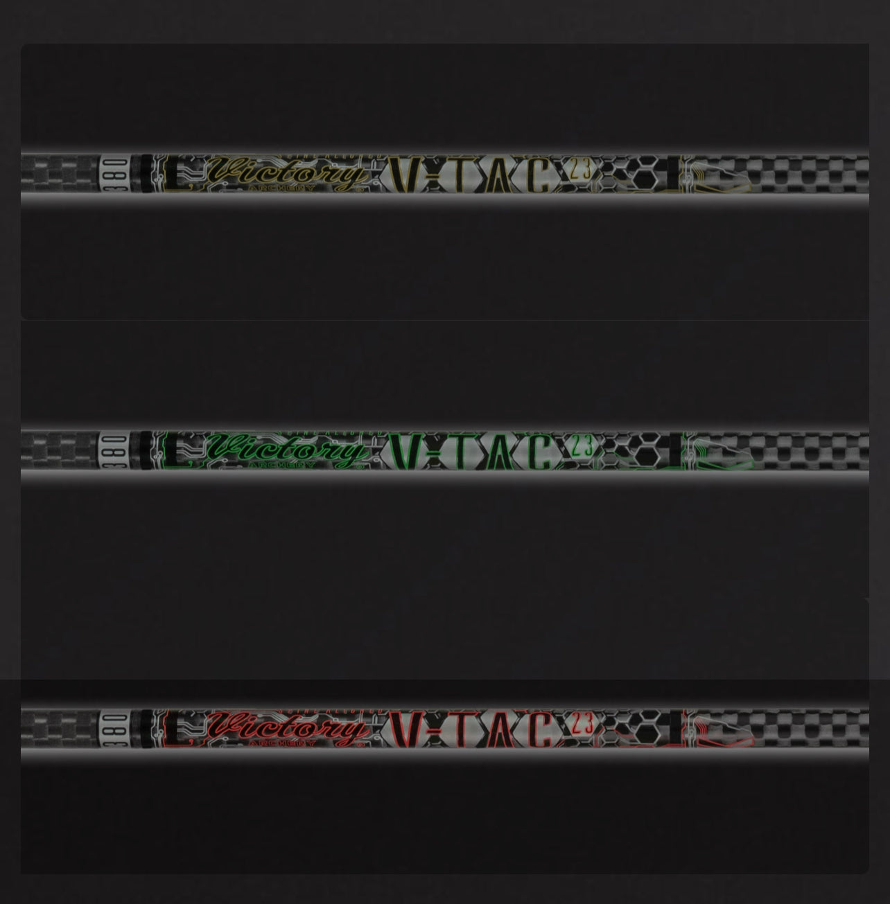 Victory V-Tac 23 Arrow Shafts – Evolve Archery Canada