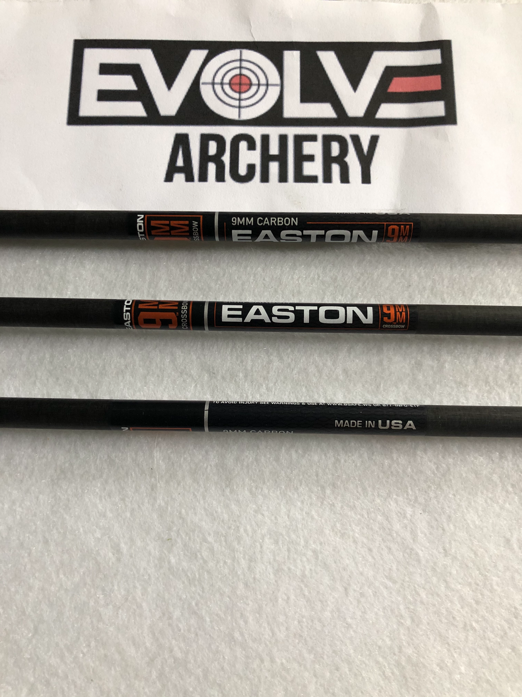 Easton 9mm crossbow bolts