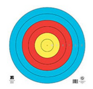 Single Spot 6 ring 80cm paper target (50 metre)