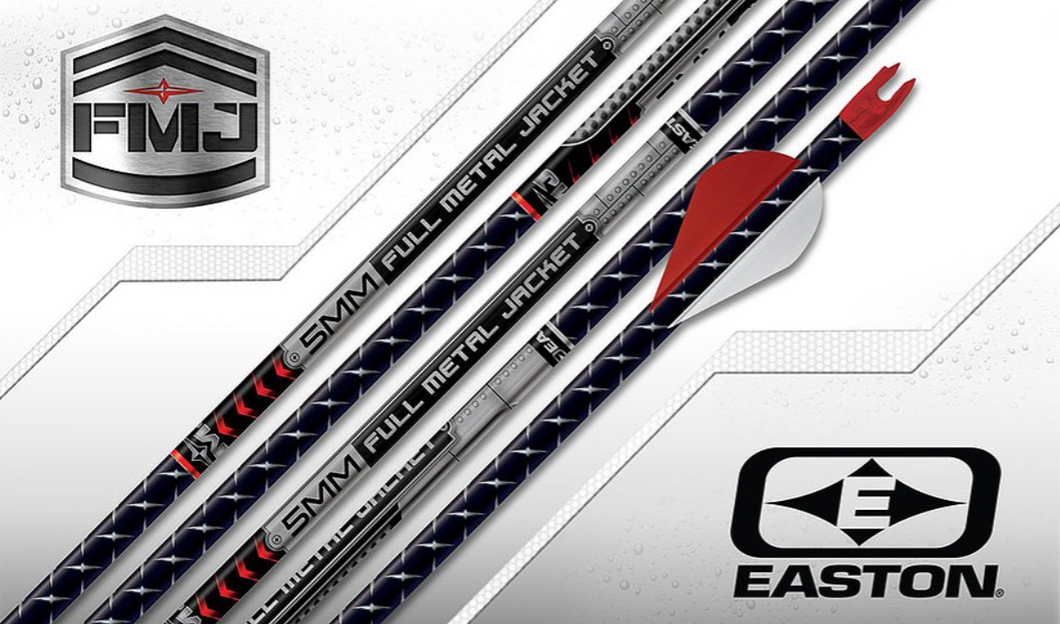 Easton FMJ 5mm Arrows factory fletched