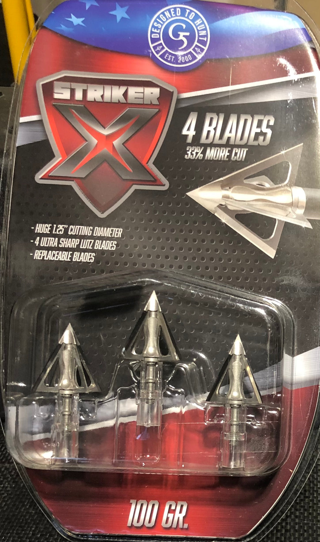 G5 Striker X broadheads